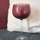 Ensemble verre à pied multicolore