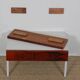 Bedside table produced by Interlübke, 1960