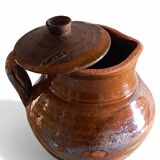 Rustic Terracotta Cooking Olla, Hand-Crafted, Spanish, 19th Century