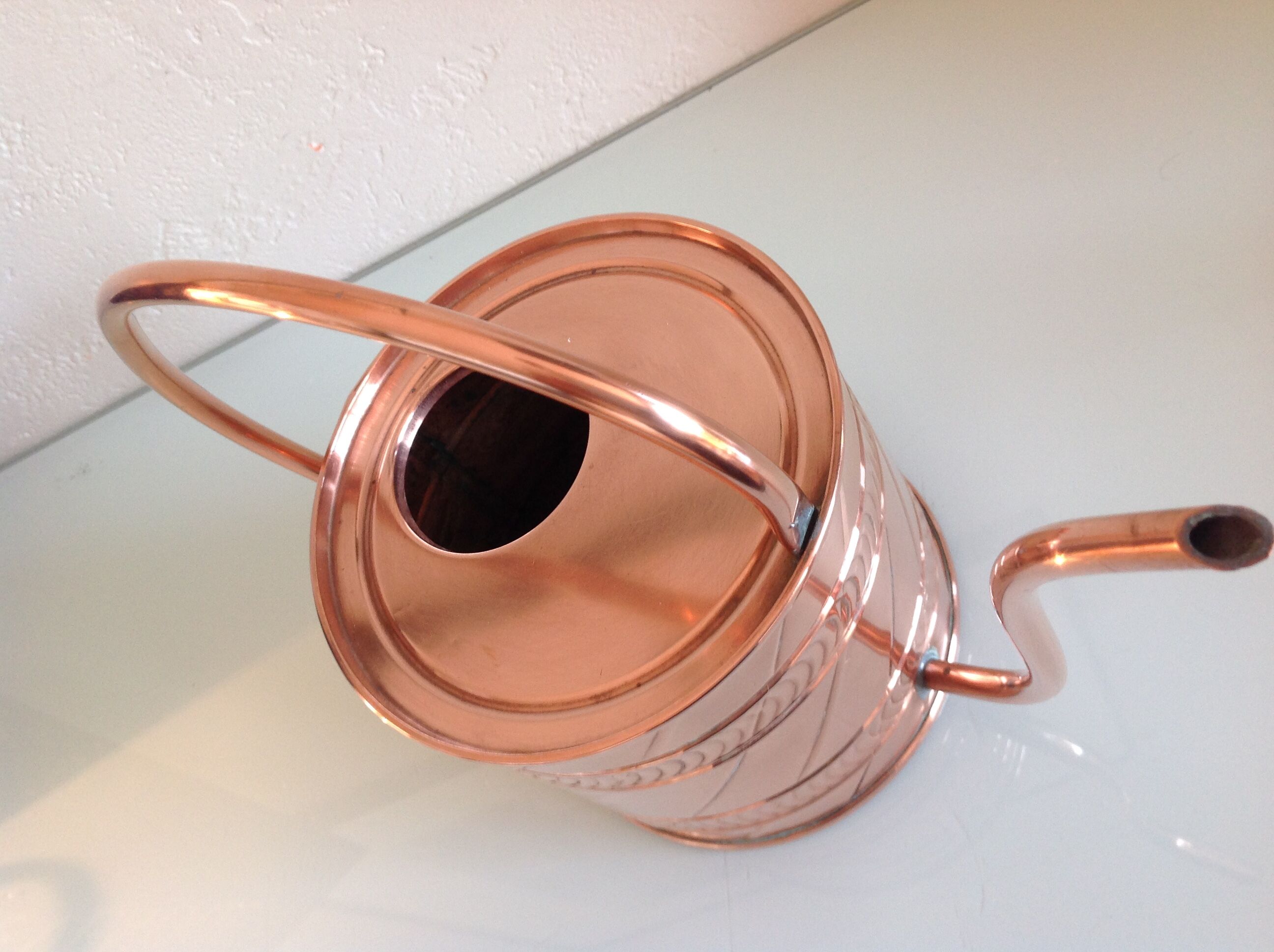 Vintage copper watering can 60s/70s