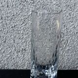 Clear cut crystal vase from Baccarat