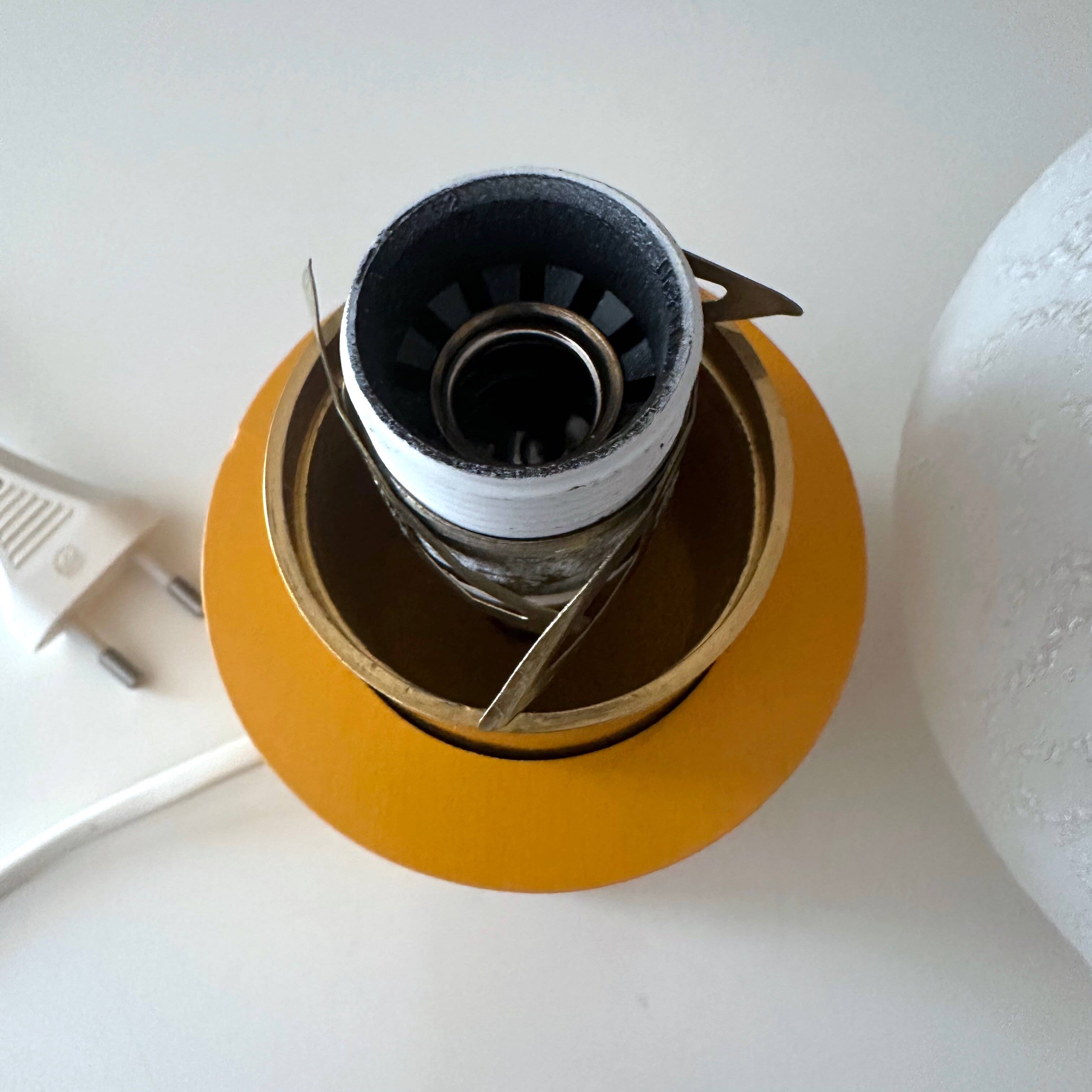 70's table lamp, bedside lamp, small table lamp, vintage interior