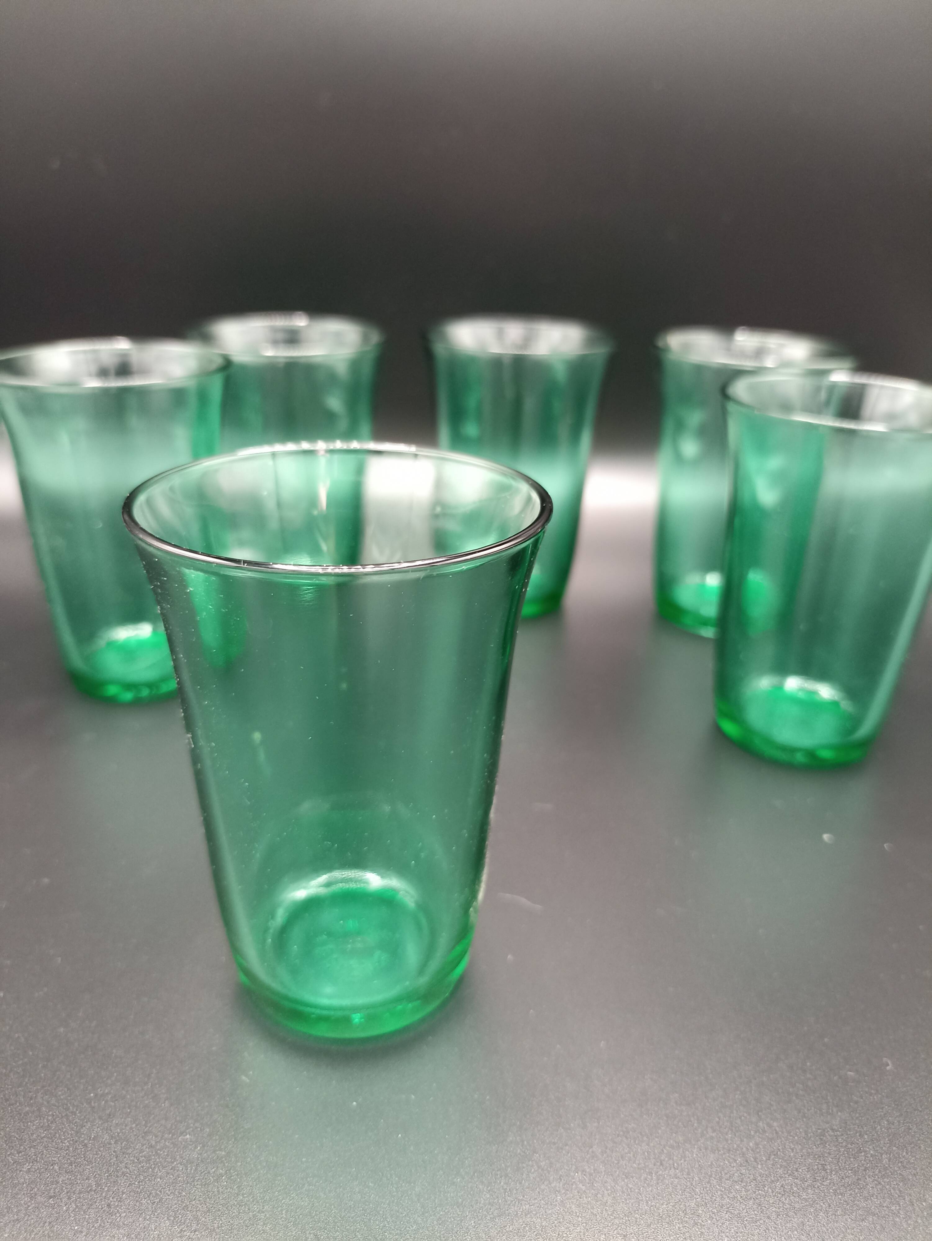 Advertising glasses Huile Lesieur