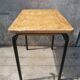 Former children's office Jacques Hitier mca 321 from mullca metal & vintage wood