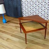 Coffee table able danish teak Peter Hvidt 1960