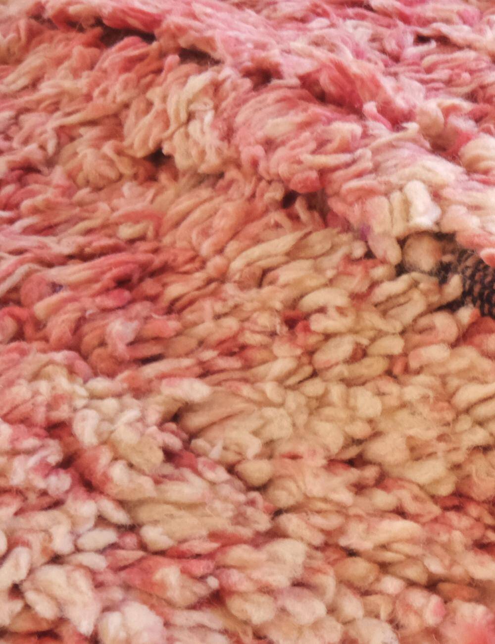 Tapis Rose Vintage - 257 x 126 cm