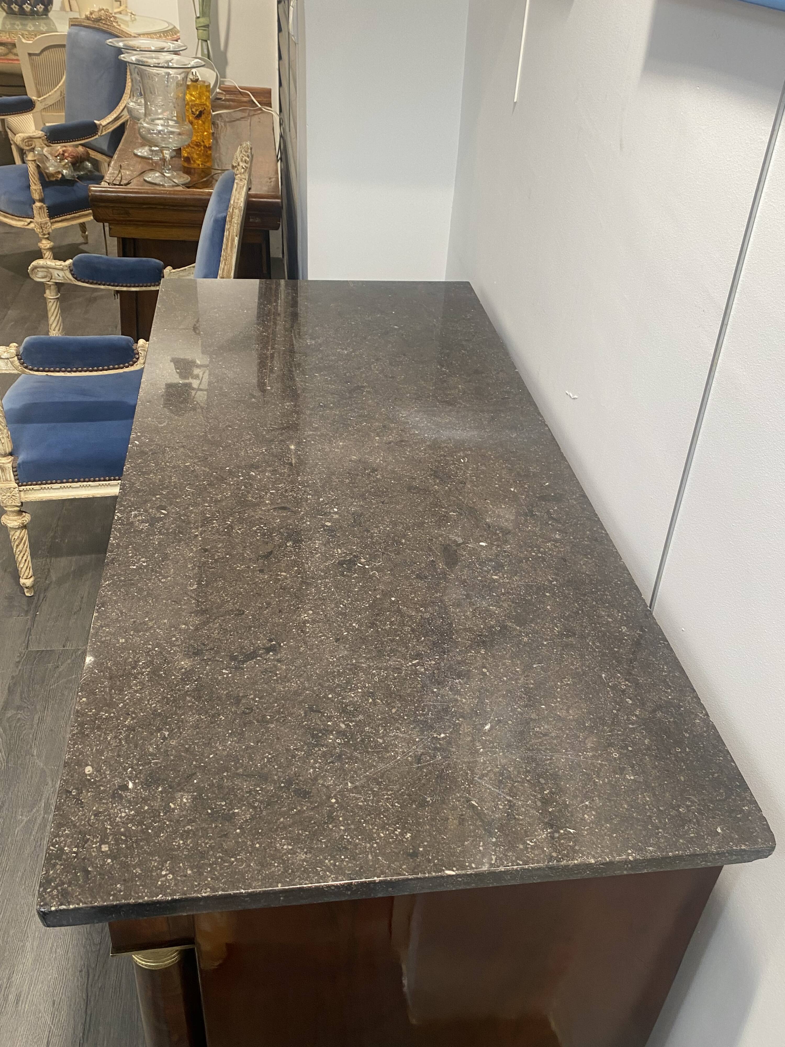 Mahogany chest of drawers - Empire Period