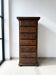 Semainier vintage marron en bois