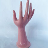 Hand pink porcelain