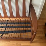 Vintage Scandinavian three-seater sofa