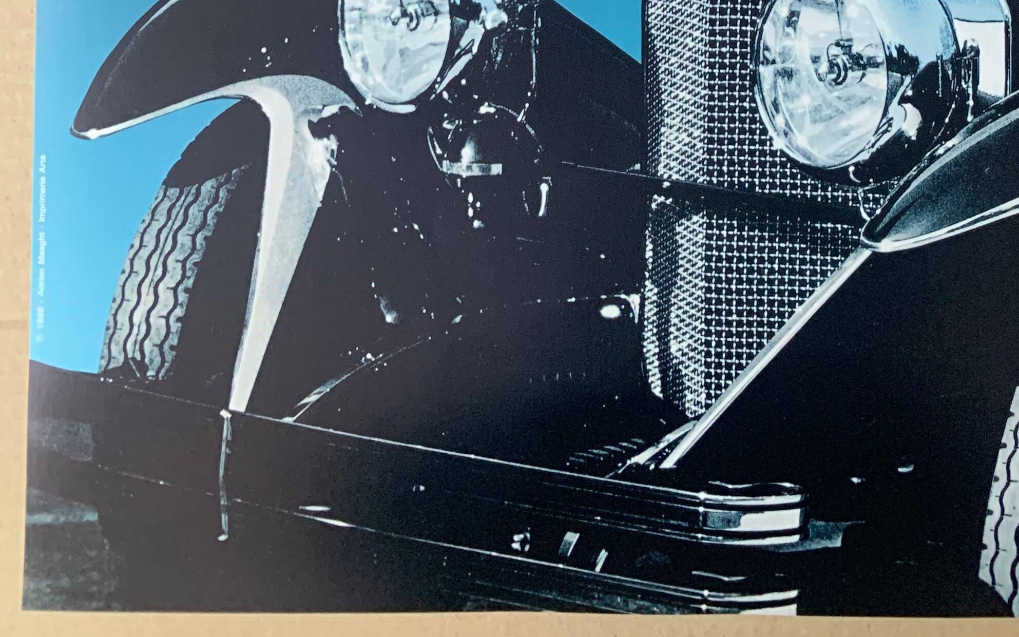 Affiche de Musée L’Automobiliste de 1986 de Mercedes-Benz