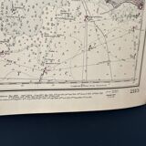 Denmark and Sweden The Sound Entrance to Baltic Nautical Map