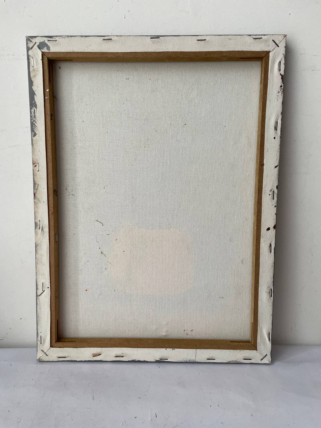 Old painting bouquet of flowers