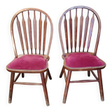 Pair of American Quaker Ercol chairs