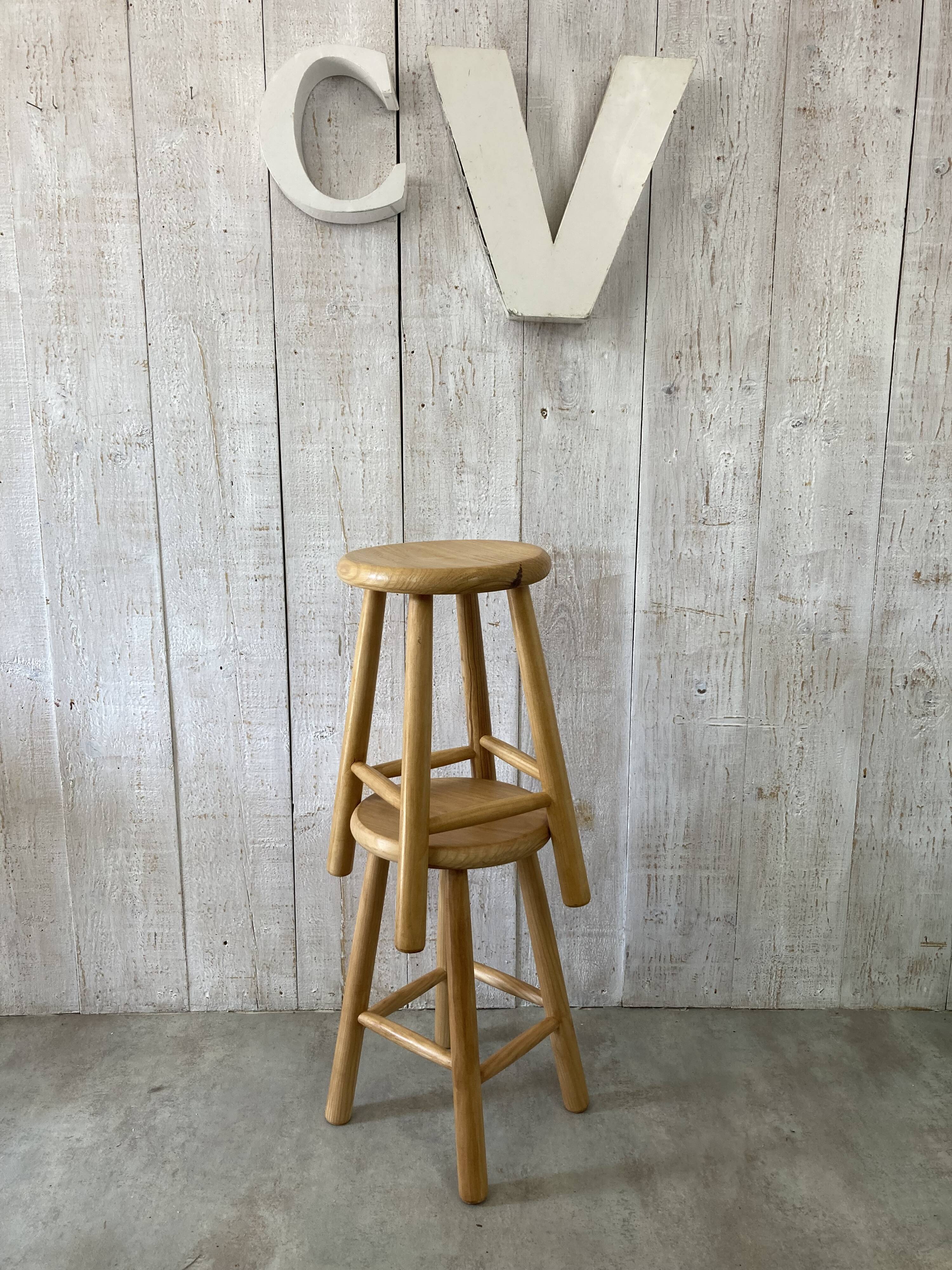 Pair of farmhouse stools
