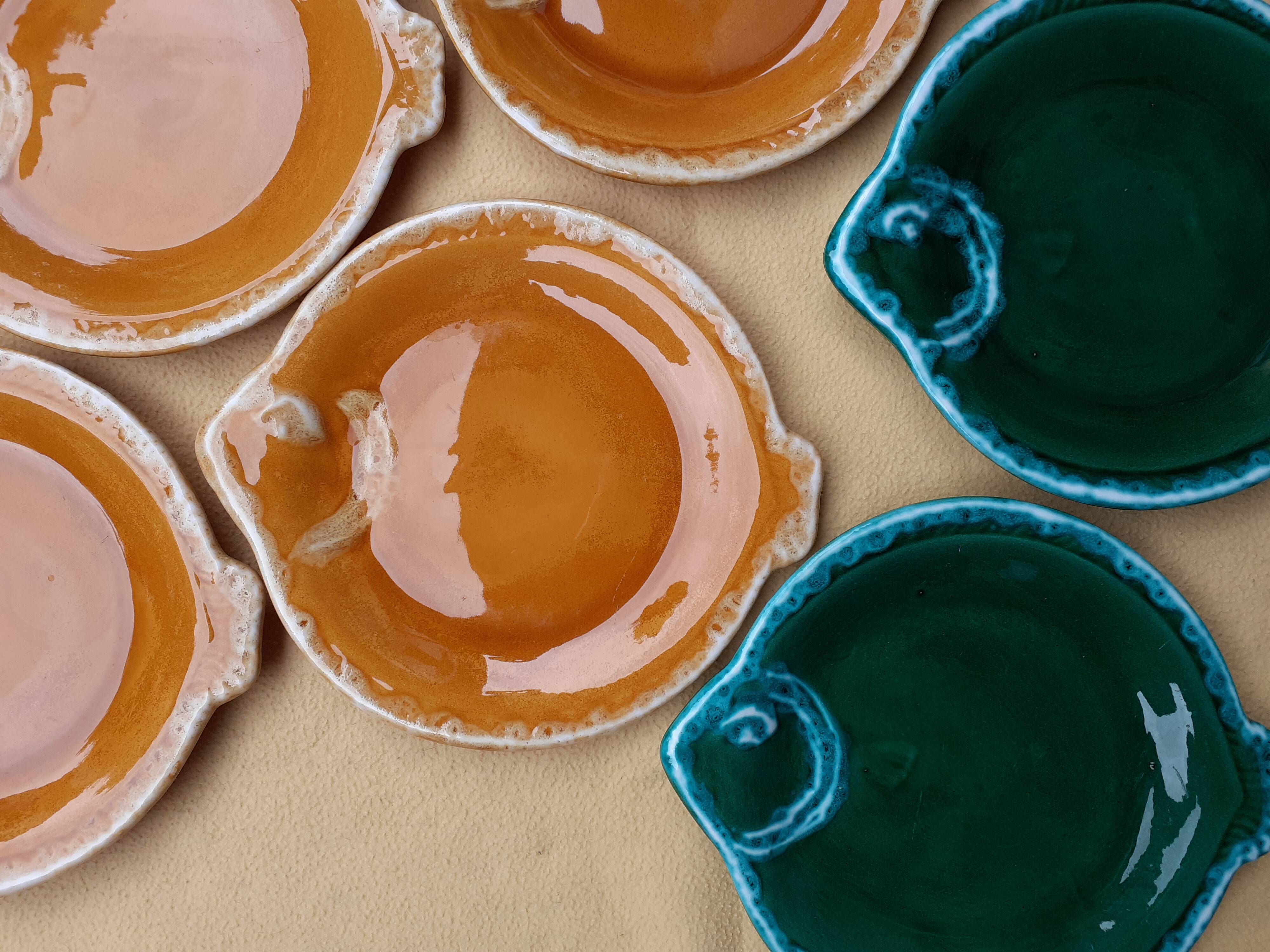 6 Vallauris plates signed LUC