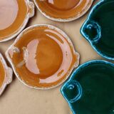 6 Vallauris plates signed LUC