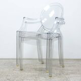 Louis Ghost transparent chair from Kartell.