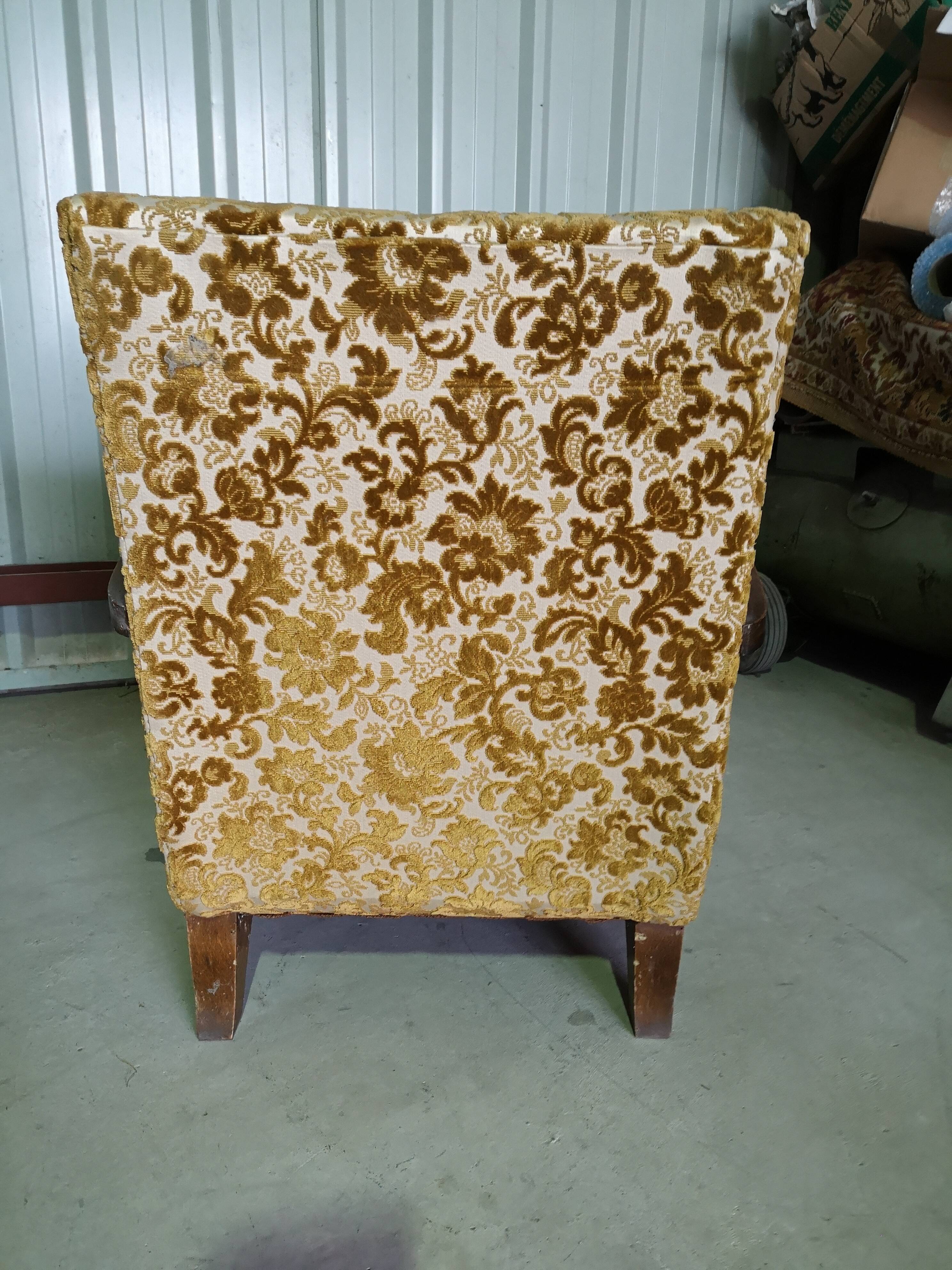 Pair of art deco armchairs