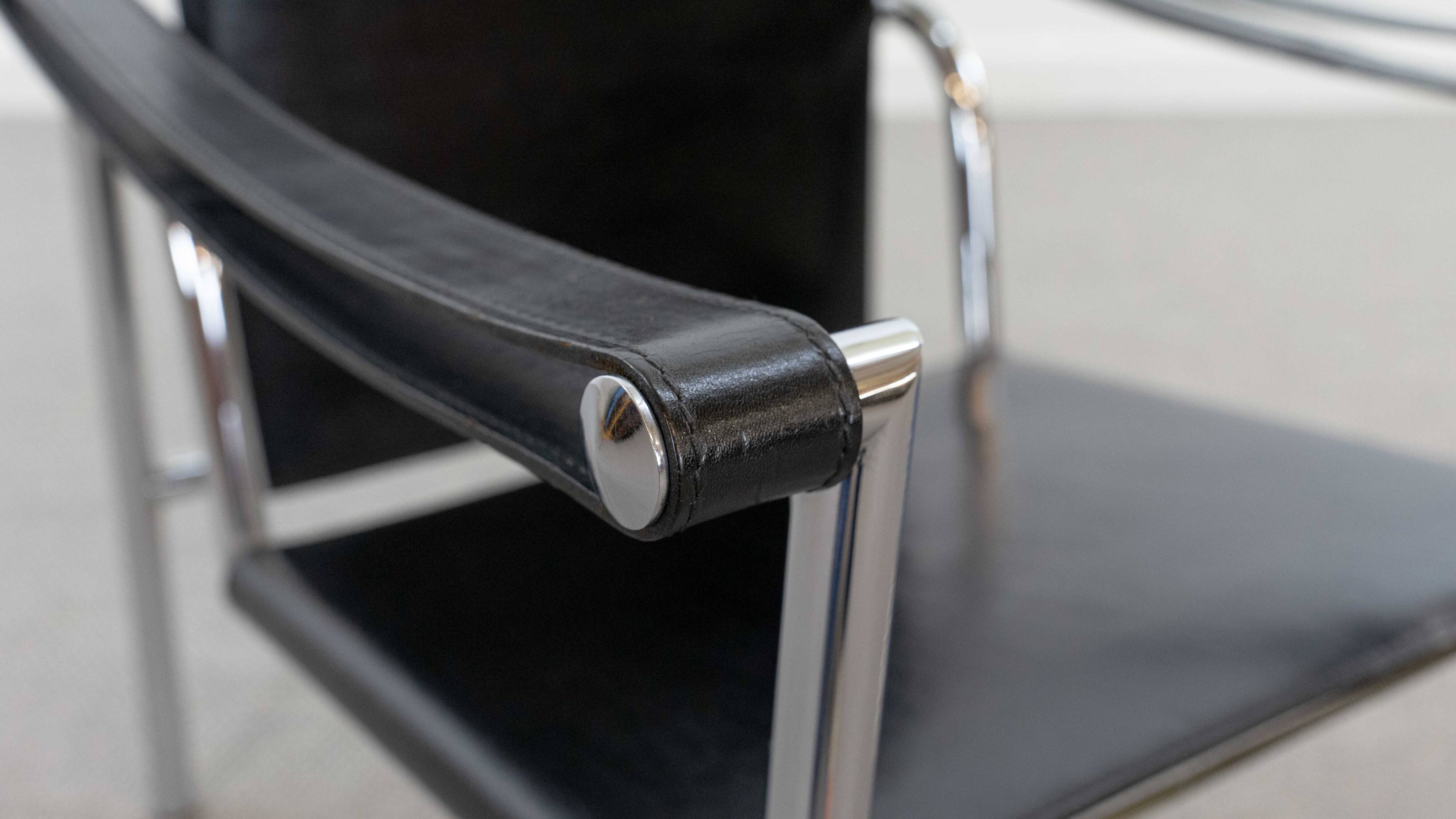 CASSINA LC1 ARMCHAIR BY LE CORBUSIER