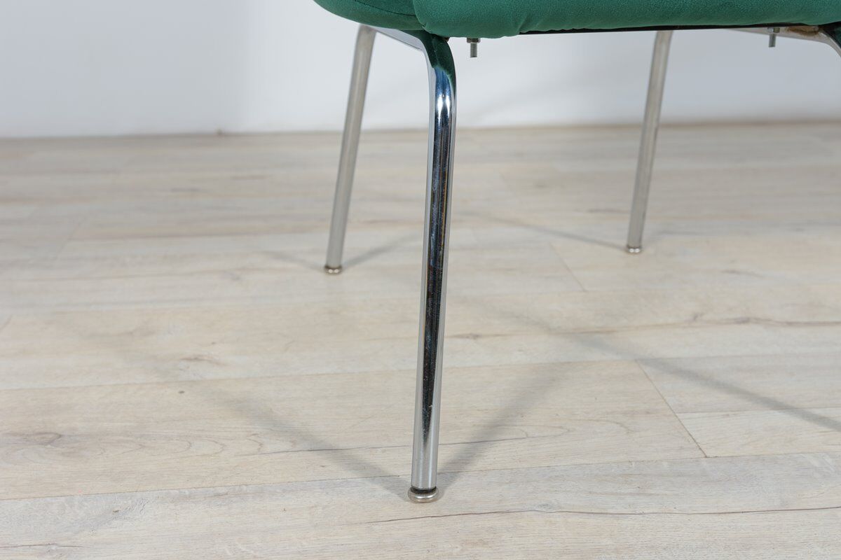 Armchairs chrome and fabric , 1960