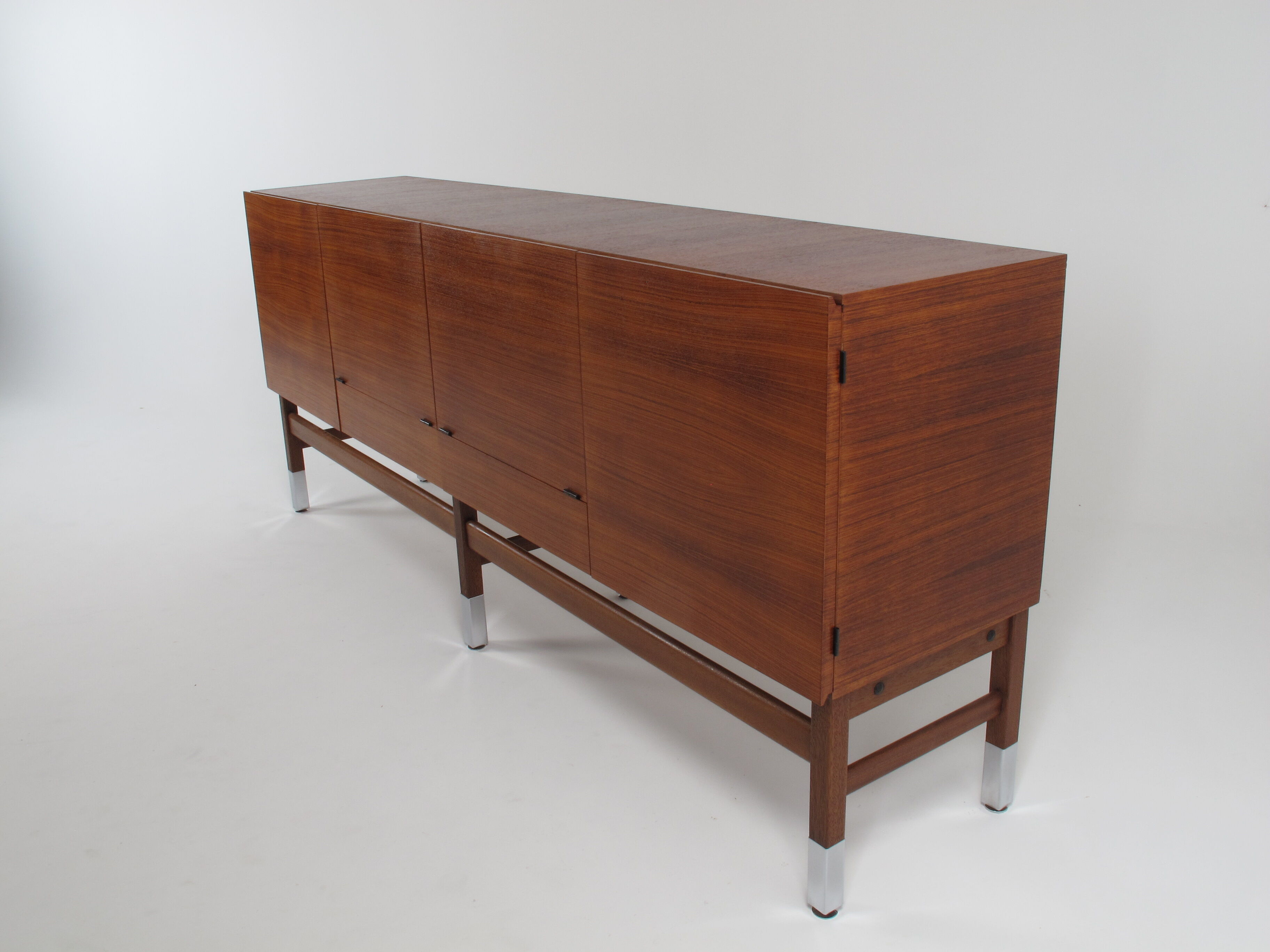 Rosewood sideboard by Robert Debiève for "les Huchers Minvielle"