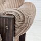 1970s, pair of Danish lounge chairs, original very good condition, corduroy.