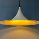 Suspension "witch's hat" white Danish Space Age Mid-Century
