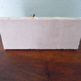 Art deco lamp, to pose, marble base, brass bird decoration, opaline - 40s