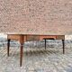 Very large double-sided mahogany desk from the Louis XVI 18th century