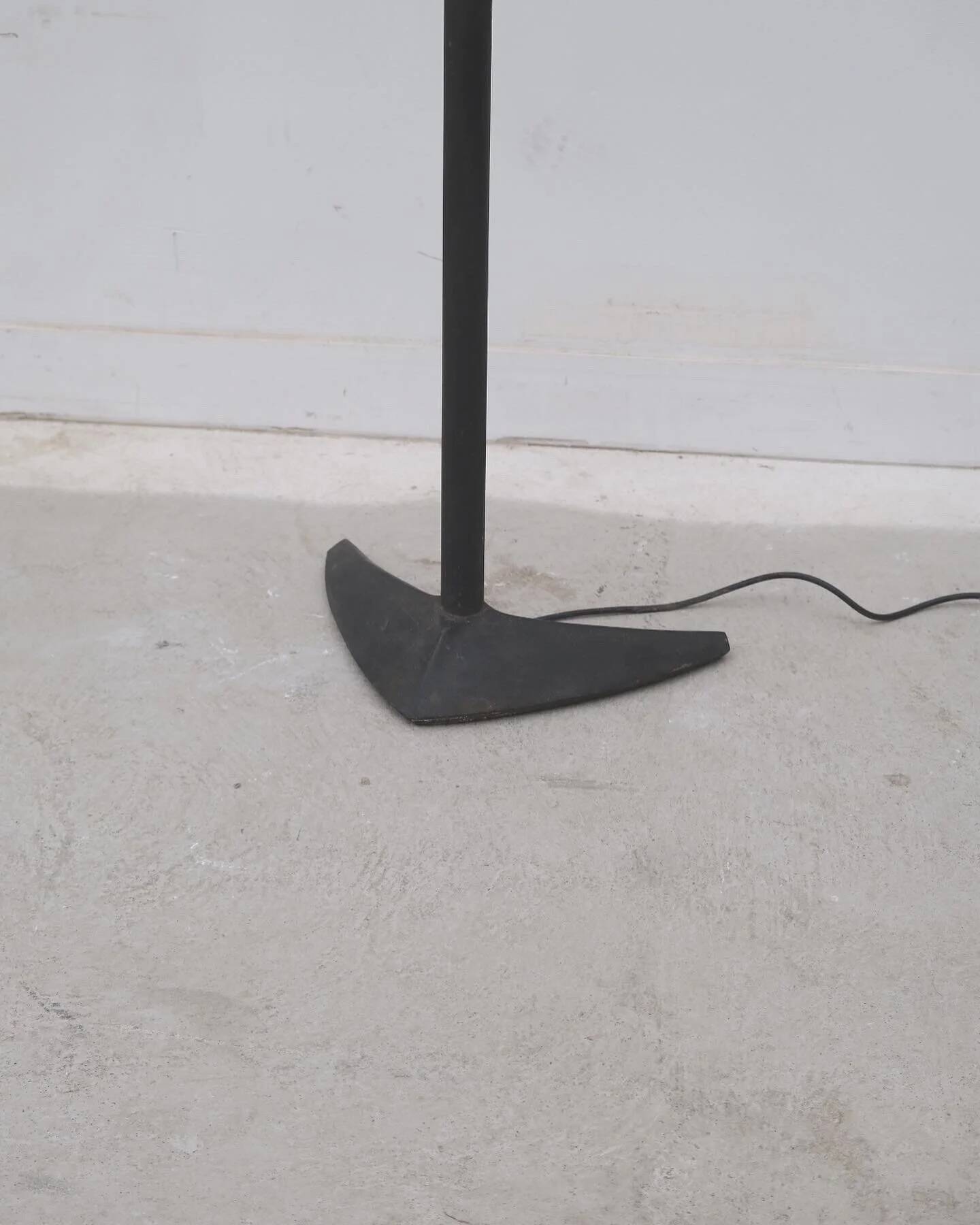 Floor lamp from maison lucien gau, 1980