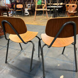 Pair of Kho Liang chairs, édition Car Katwijk