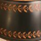 Gilded bronze and painted tin bouillotte lamp