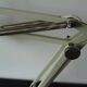 Vintage articulated Luxo industrial desk lamp