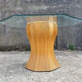 Vintage rattan dining table