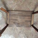 Lot de deux tables gigogne en orme