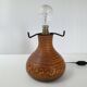 Vintage Accolay lamp in ceramic & metal 1960s