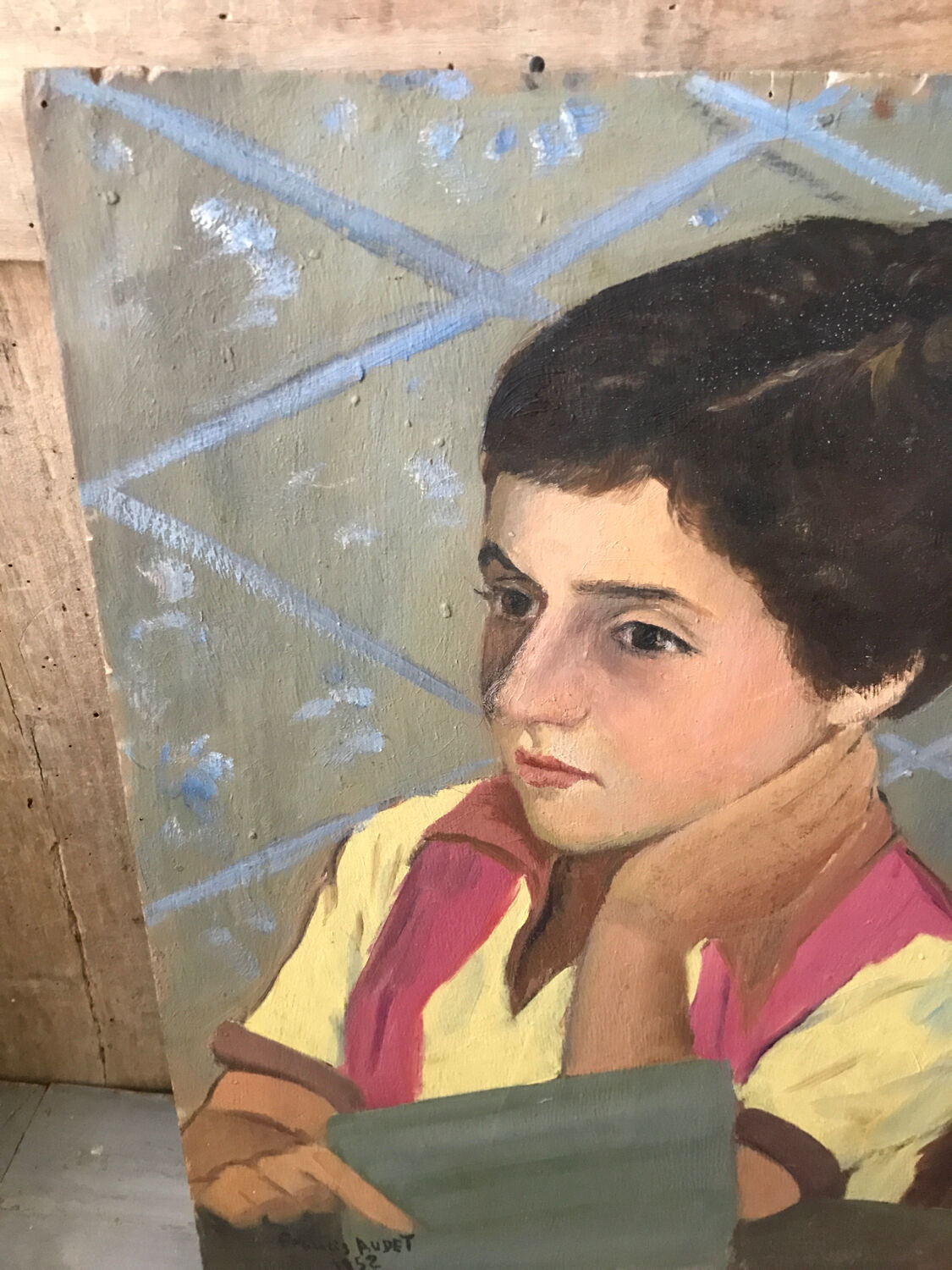 Portrait de jeune fille