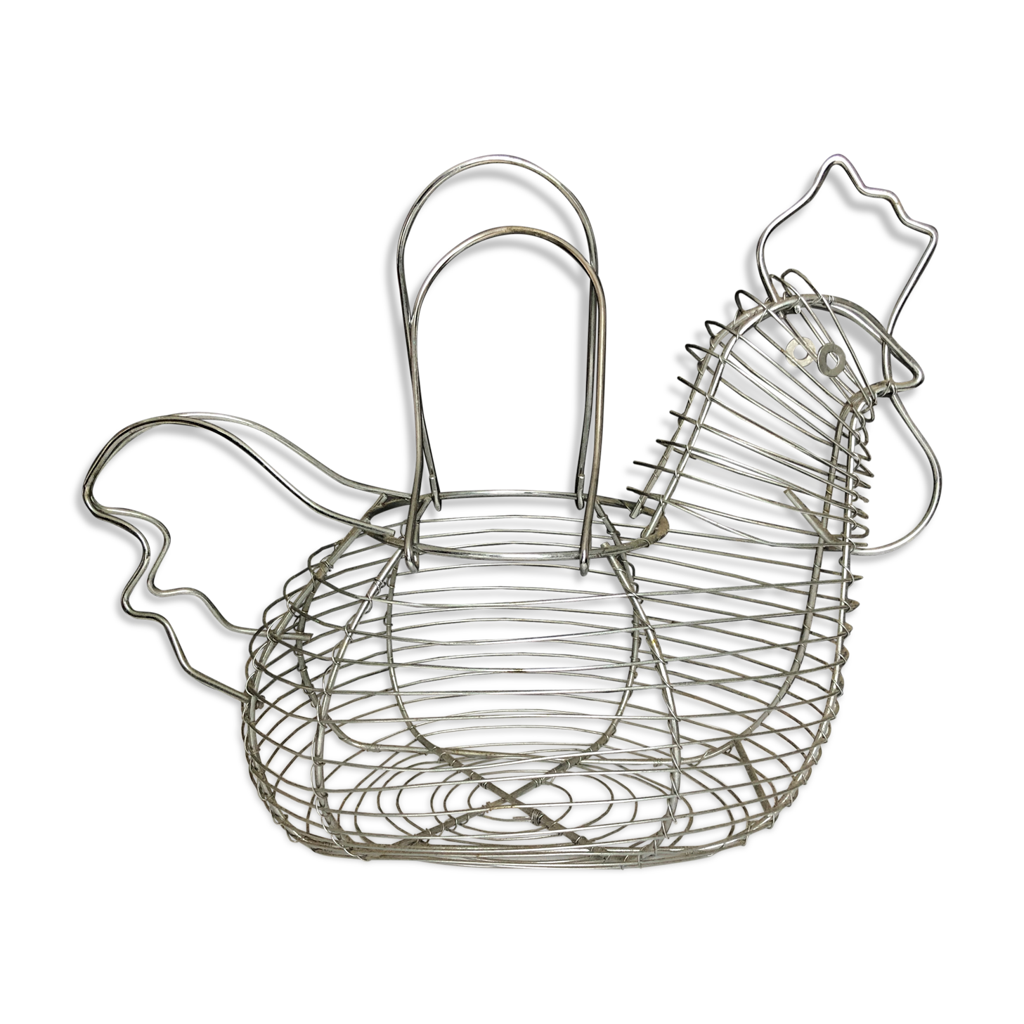 Vintage egg basket