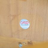 Dining table in light wood designed by Poul Cadovius and manufactured by Cado