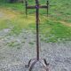 Lampadaire des années 50 en fer forgé