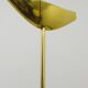 Postmodern floor lamp in brass and wood by Rodolfo Dordoni, Italy, 1980s.
