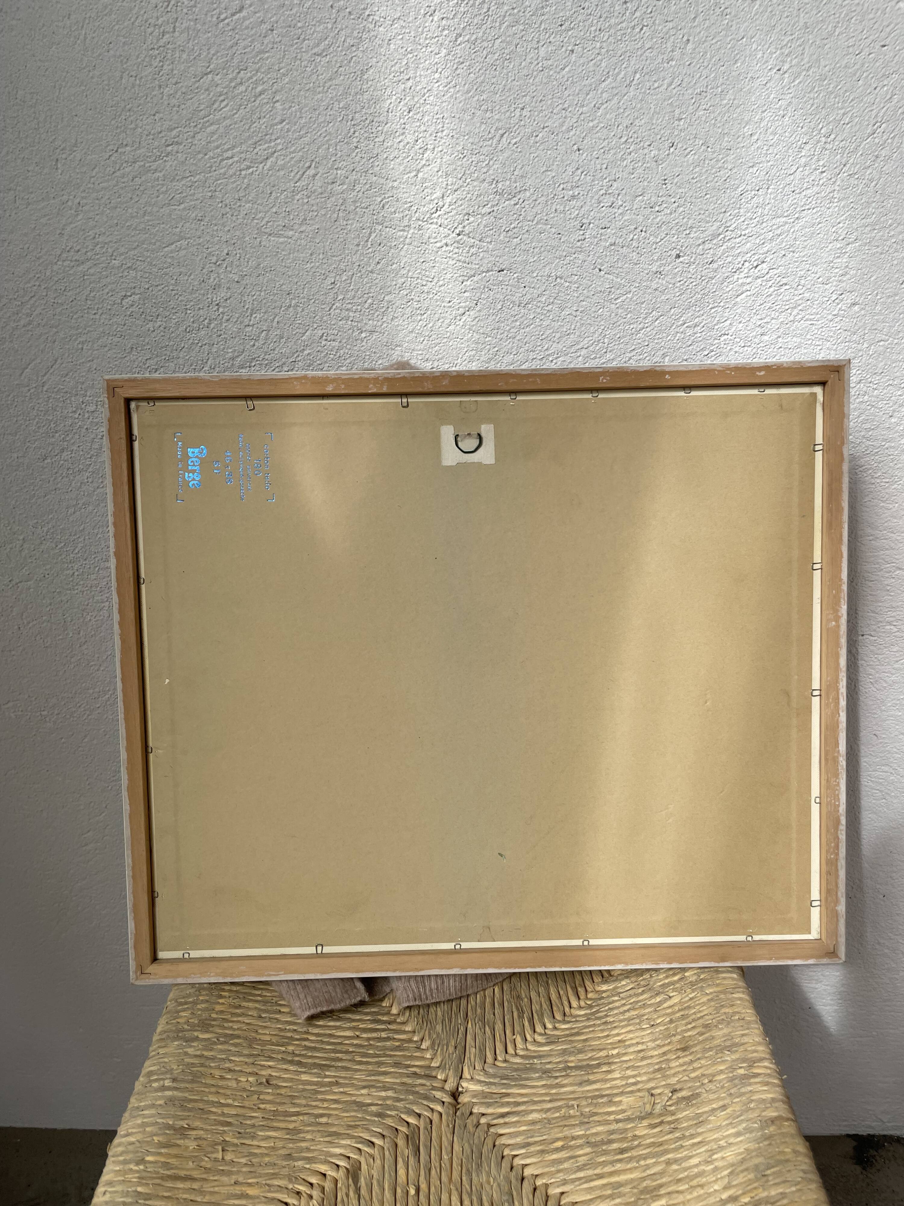 Oil canvas on wood flowers