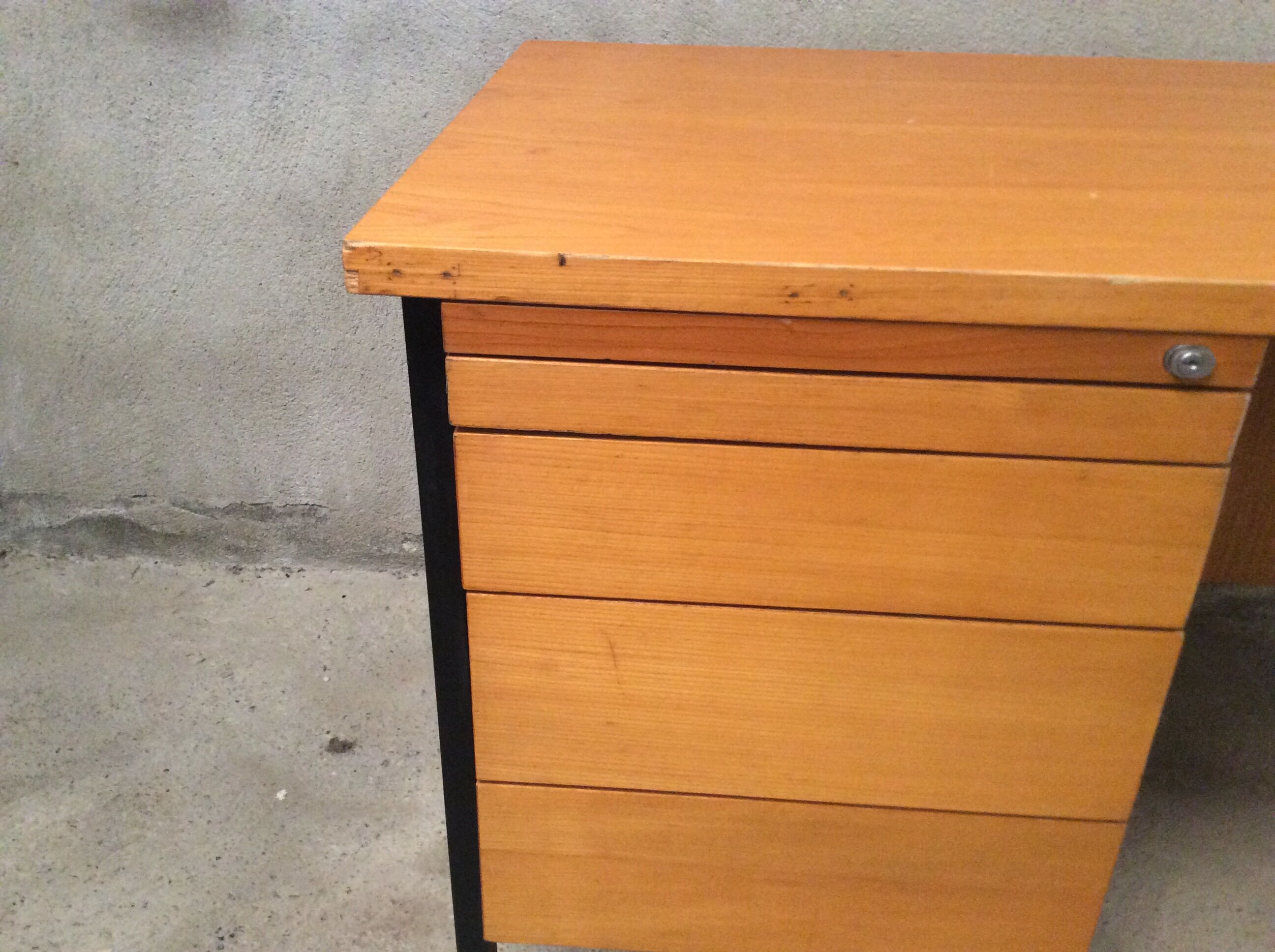 Stella vintage teak desk, 1965