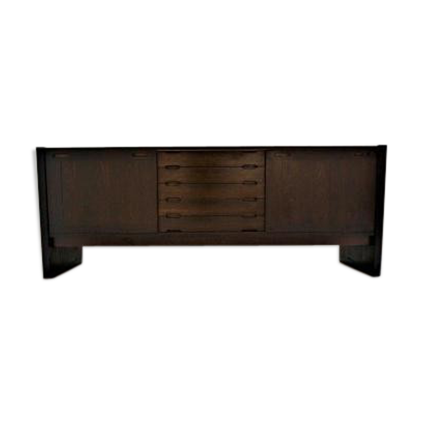 Scandinavian ebony oak thread by Skovby