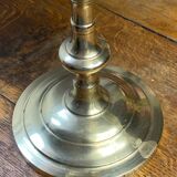 Candlestick, four-light brass candelabra