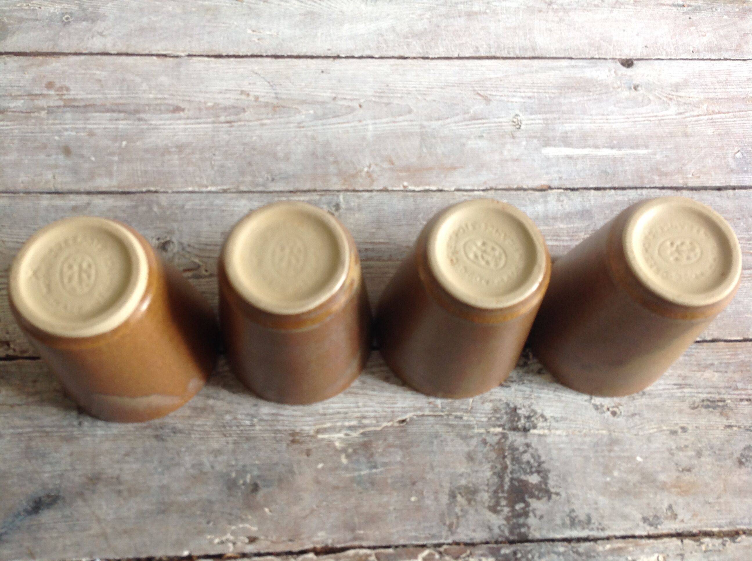 Sandstone cups