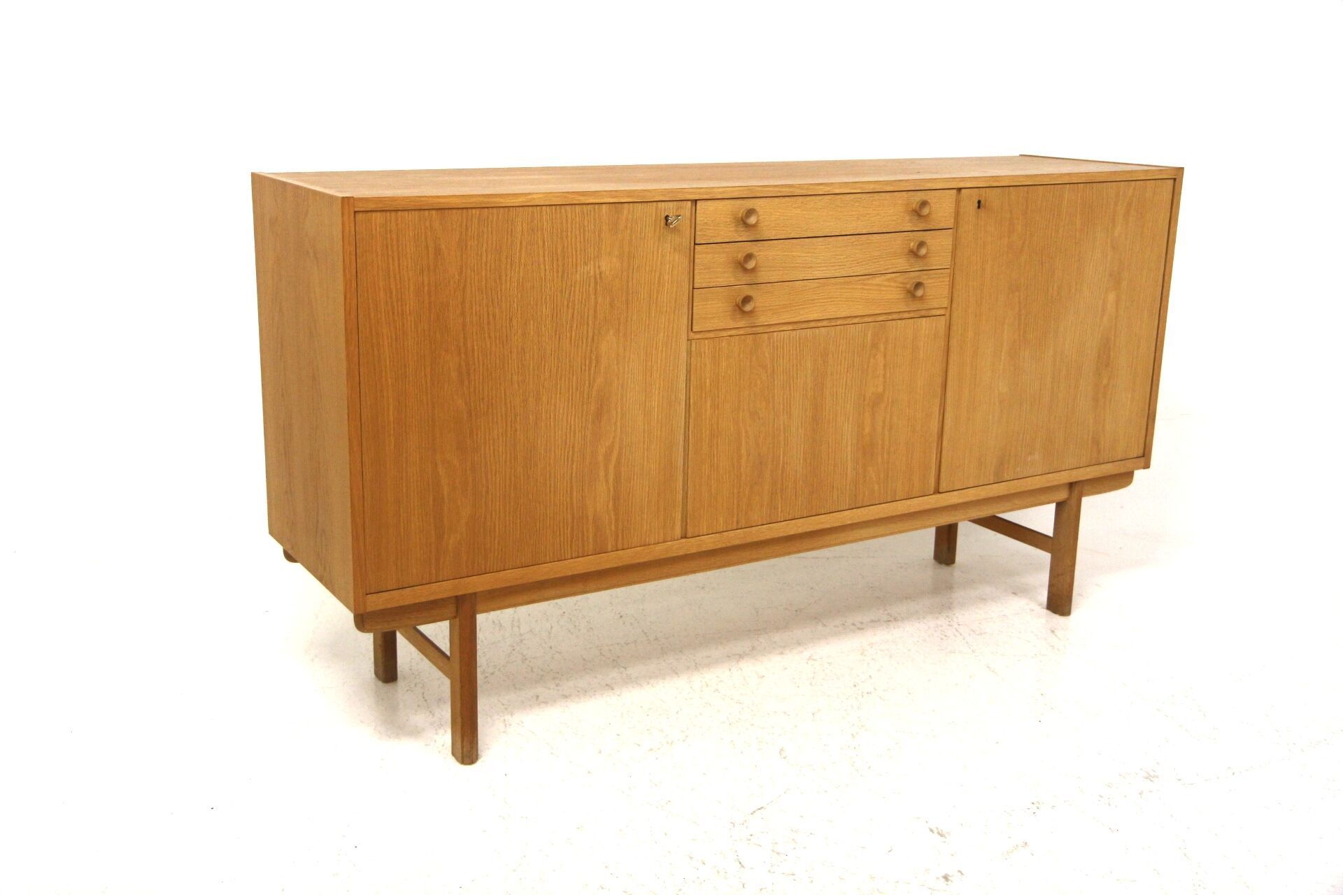 Scandinavian oak sideboard, Sweden, 1960