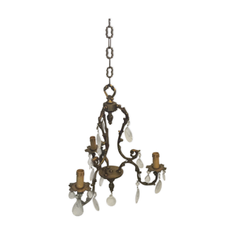 Stamped chandelier