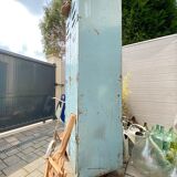 Vintage metal industrial wardrobe